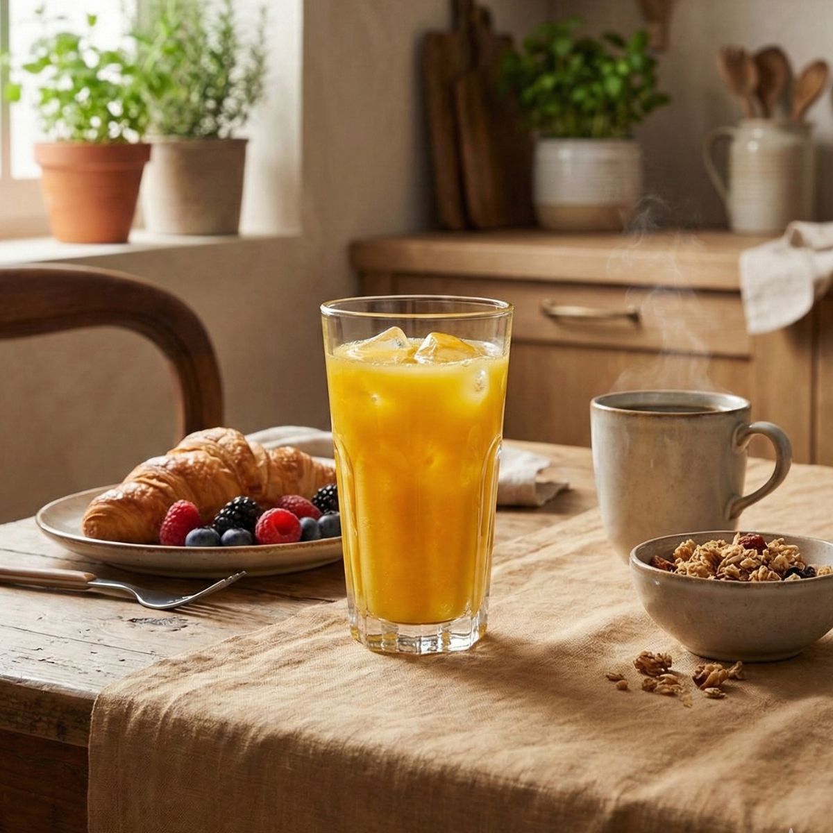 Stepback – Juego de 6 Vasos de Vidrio Tipo Cortado - Varias Capacidades