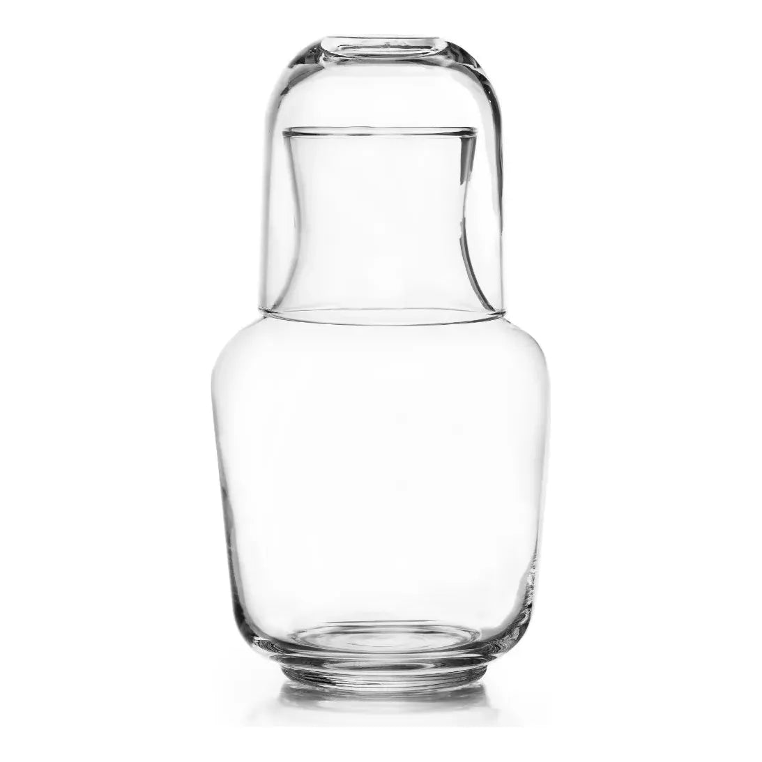 Polka Cordoba - Juego de Jarra De Vidrio 1 Lt con Vaso/Tapa