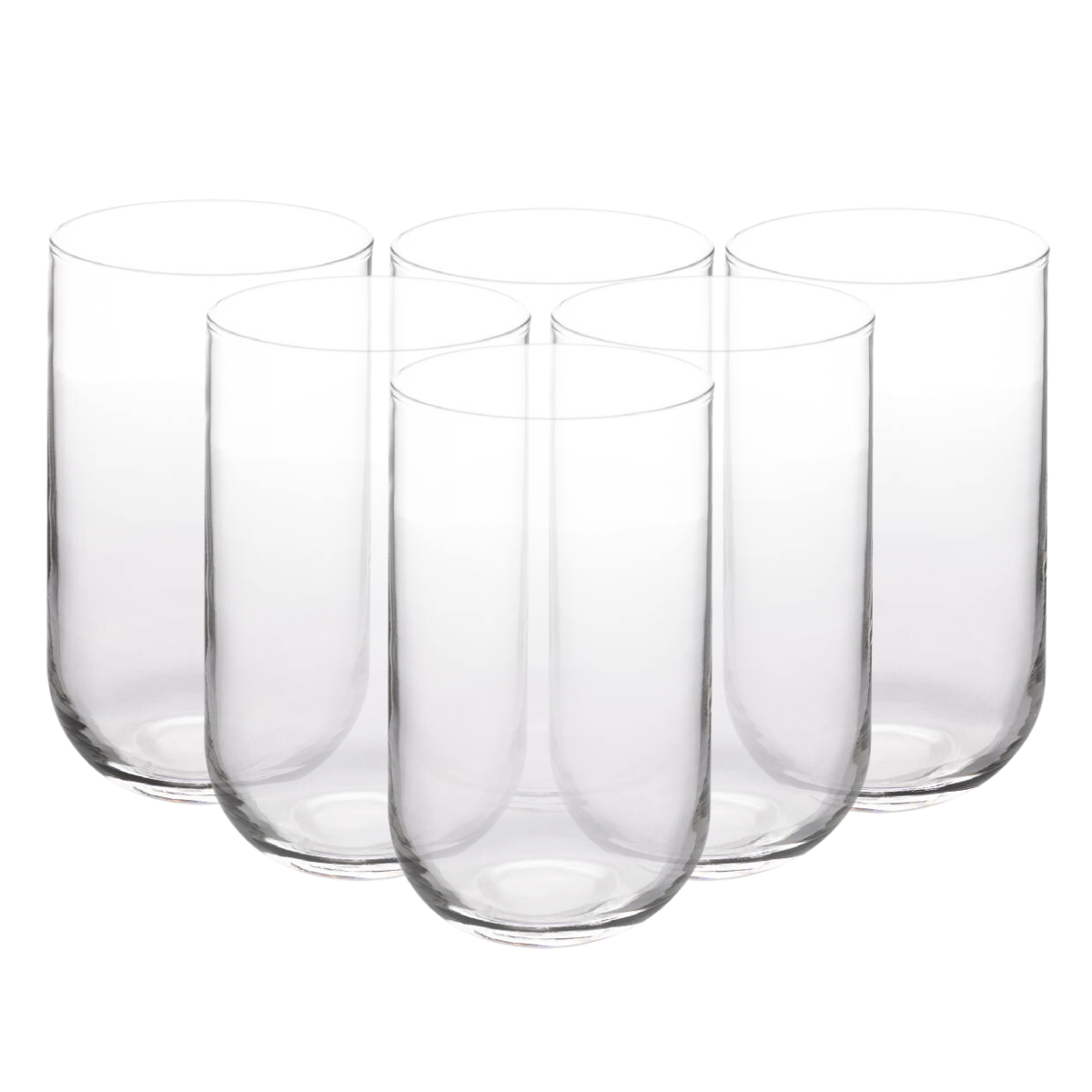 Capella - Juego De 6 Vasos De Vidrio