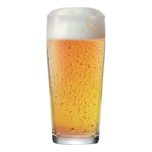 Lubeck - Juego De 6 Vasos Cerveceros De Vidrio