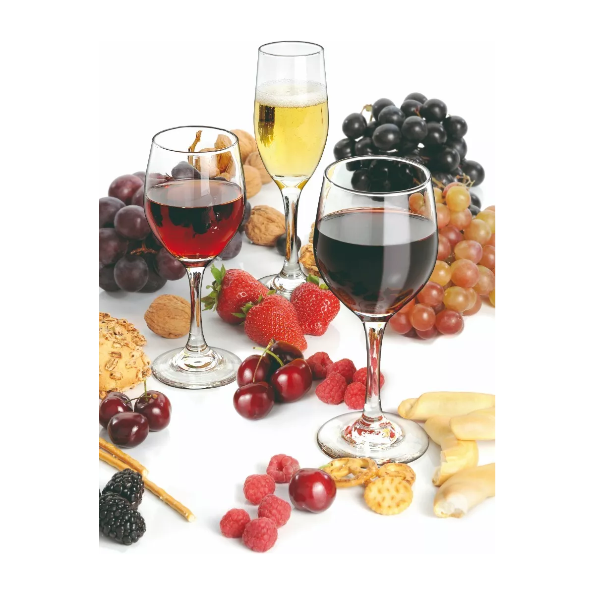 Ducale - Juego de 6 Copas De Vidrio para Vino