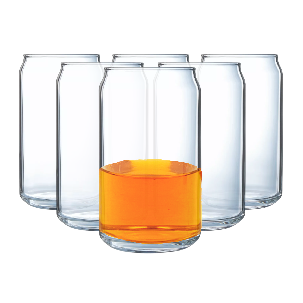 Can - Juego de Tequileros de Vidrio Mini Lata 148 ml