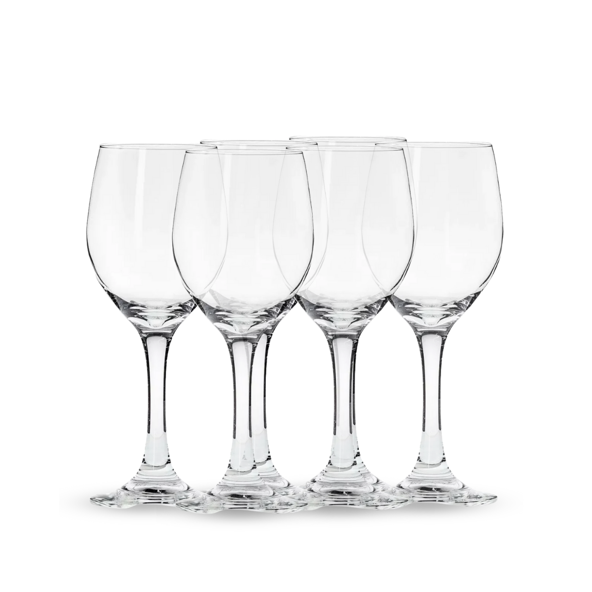 Ducale - Juego de Copas De Vidrio para Vino -  Varios Tamaños