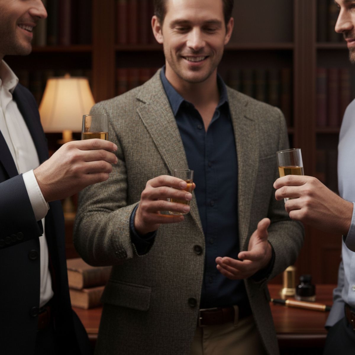 Joko - Juego De 6 Tequileros Inclinados de Vidrio