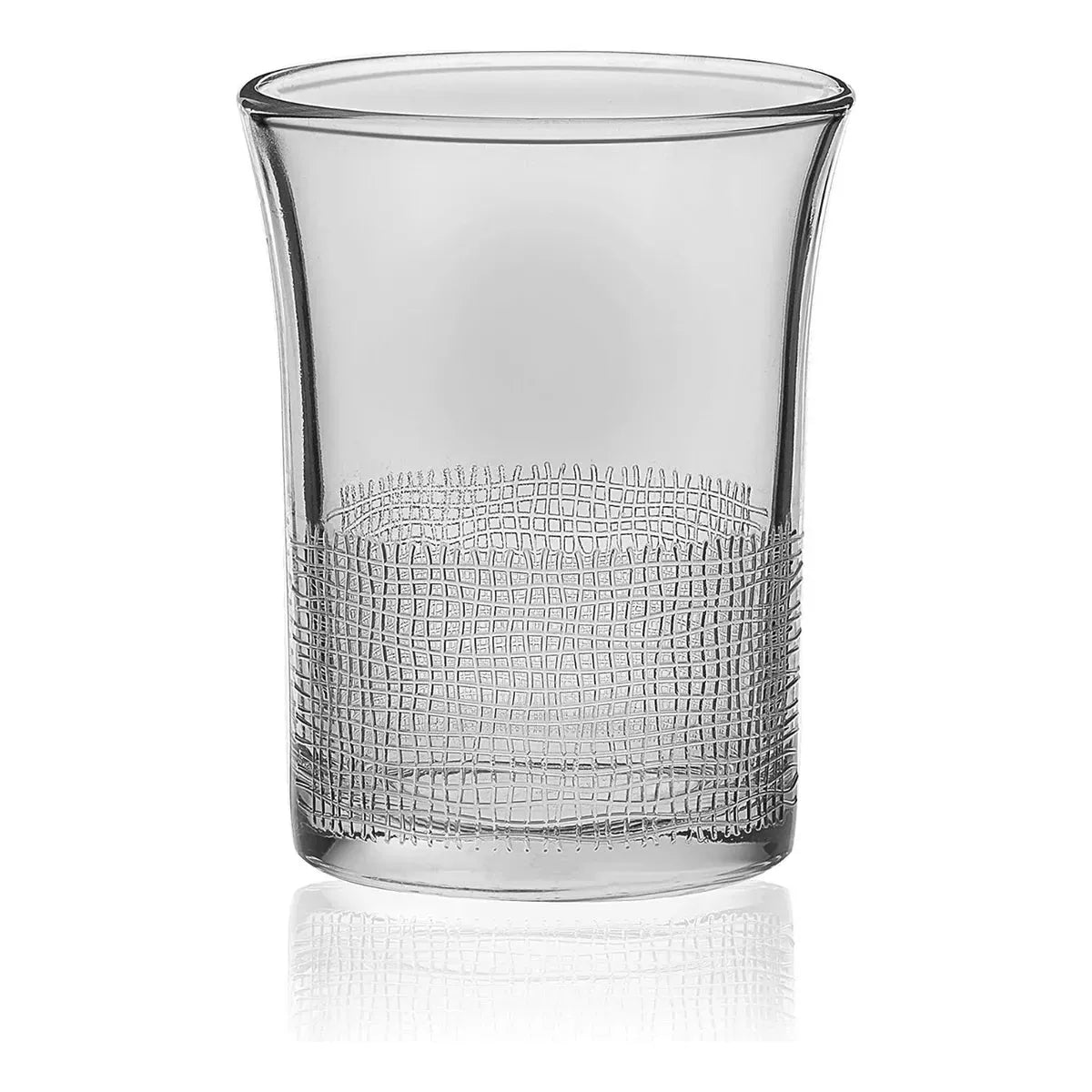 Libbey Yute - Juego De 4 Vasos De Vidrio Capacidad 355 ml Vaso Transparente de Cristal para Restaurantes, Hogar y Cocina, Para Agua, Té, Helado, Jugo, Coctél, Limonada