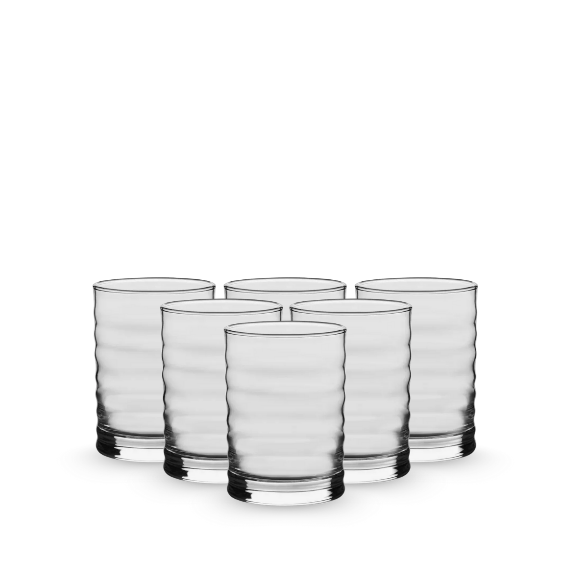 Pueblo – Juego de 6 Vasos de Vidrio Libbey 362 ml