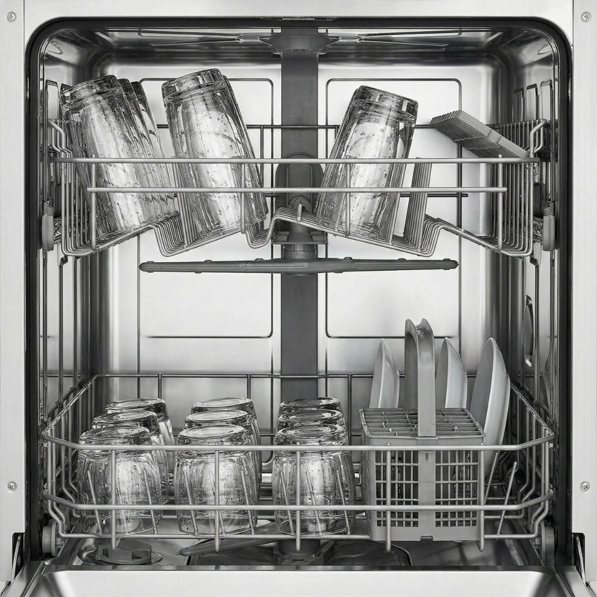 Monterrey – Juego de 12 Vasos Altos y Bajos de Vidrio