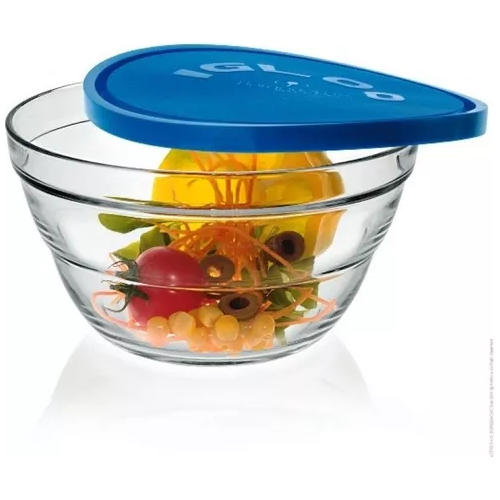 Lambada Igloo - Bowls De Vidrio Con Tapa