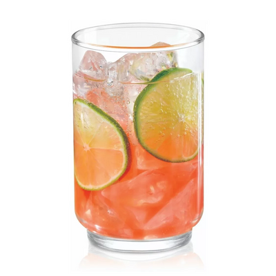 Alegro – Juego de 6 Vasos Lata de Vidrio 353 ml