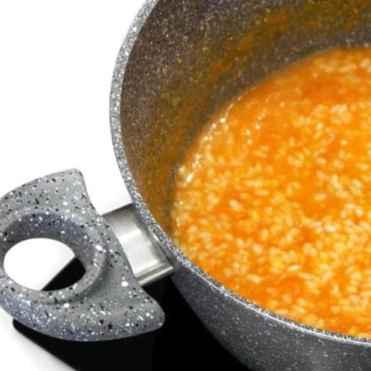 Cuore D Pietra - Cacerola de Granito Con Tapa Pyrex