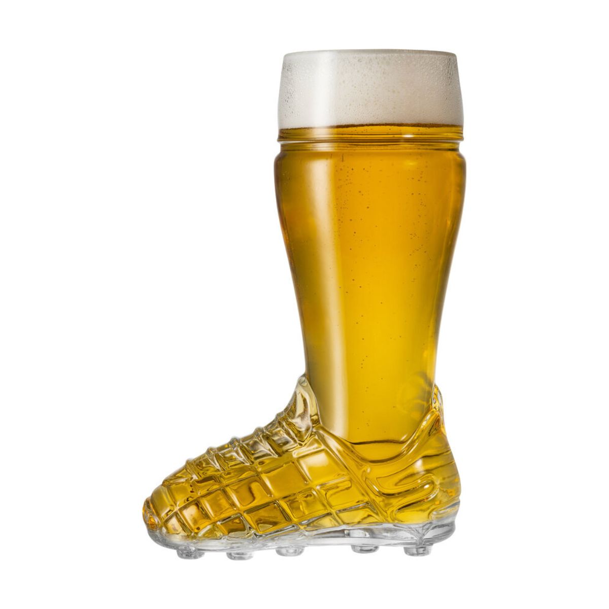 Boot Soccer 0.5 – Juego de 4 Vasos Cerveceros en Forma de Bota – Diseño Deportivo