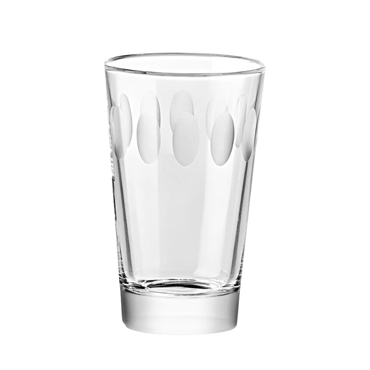 Contrasti - Set 4 Vasos De Vidrio con Grabado