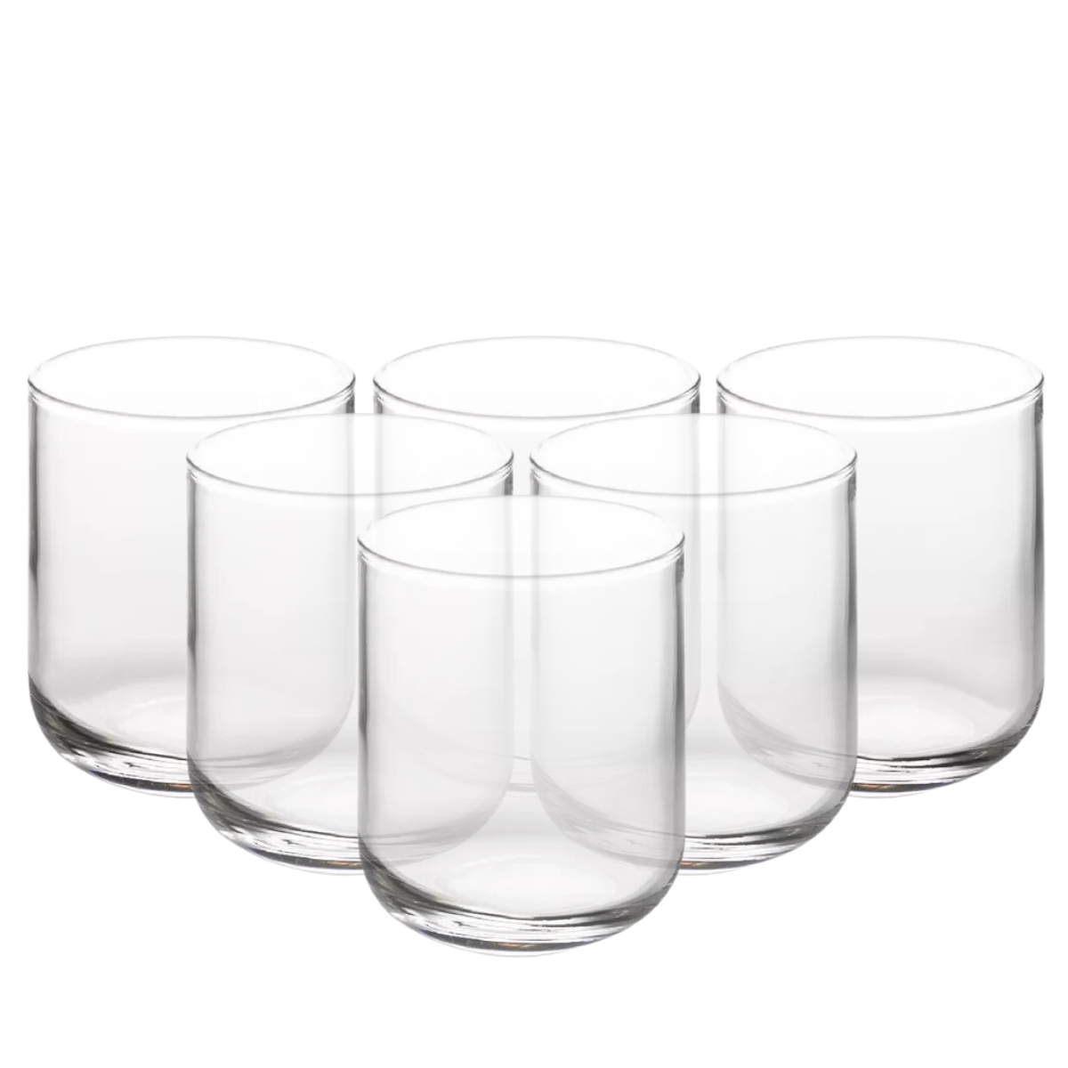 Capella - Juego De 6 Vasos De Vidrio