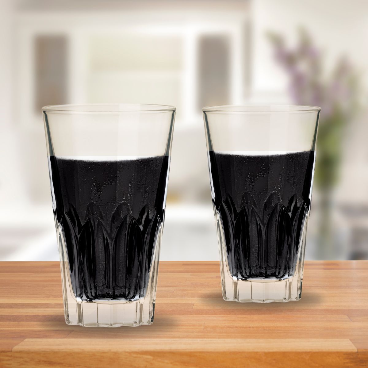 Graal - Juego de 6 Vasos de Vidrio 380 ml