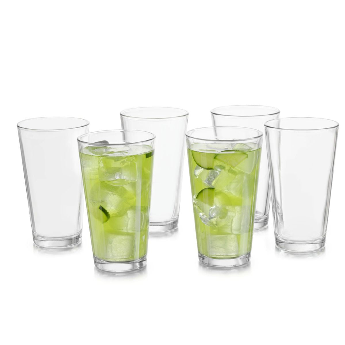 Cavana - Juego 12 Vasos Vidrio 473 Ml