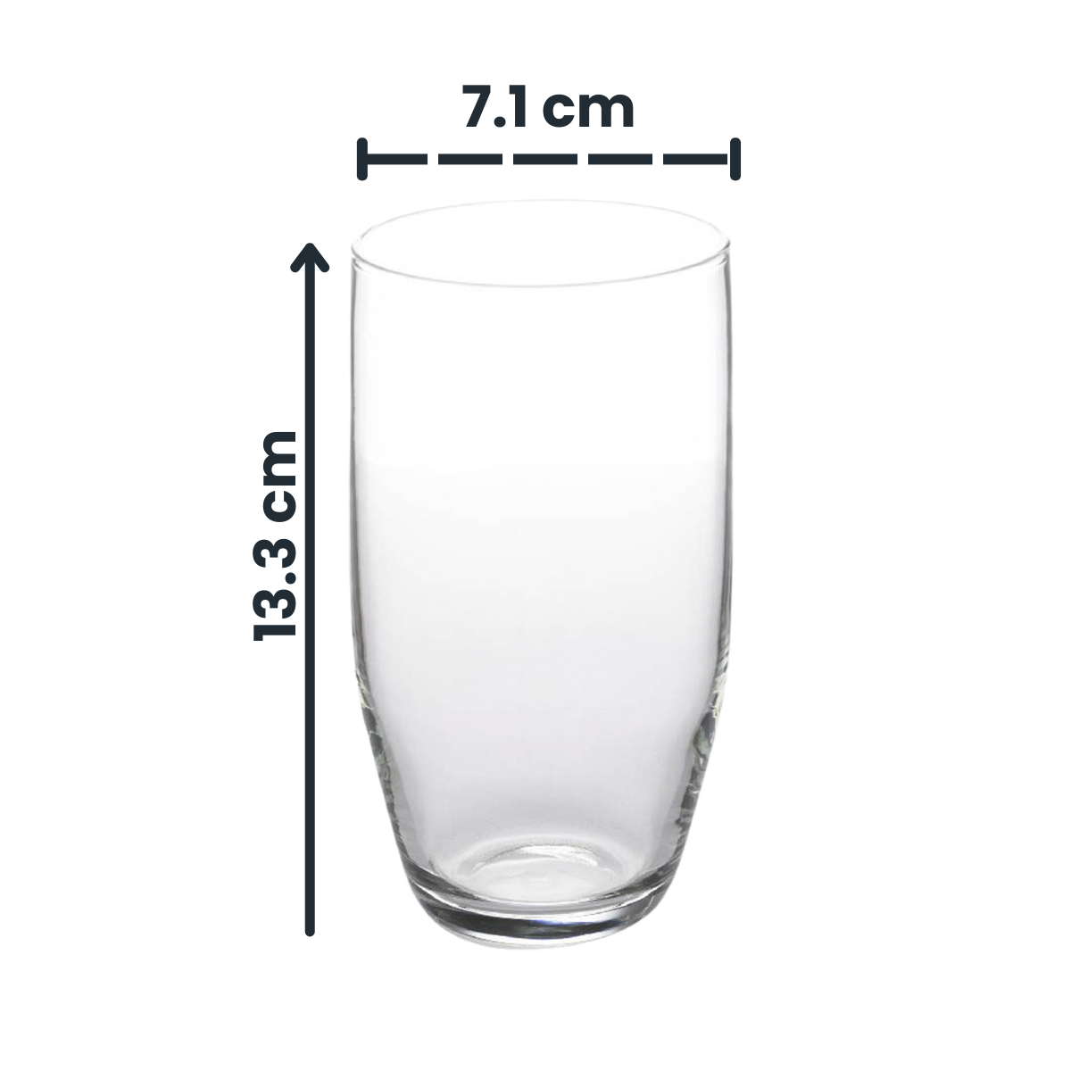 "Opera" Juego De 12 o 6 Vasos De Vidrio 410 Ml