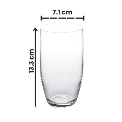 "Opera" Juego De 12 o 6 Vasos De Vidrio 410 Ml