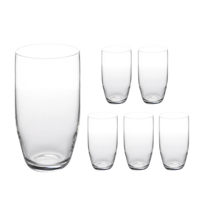 "Opera" Juego De 12 o 6 Vasos De Vidrio 410 Ml