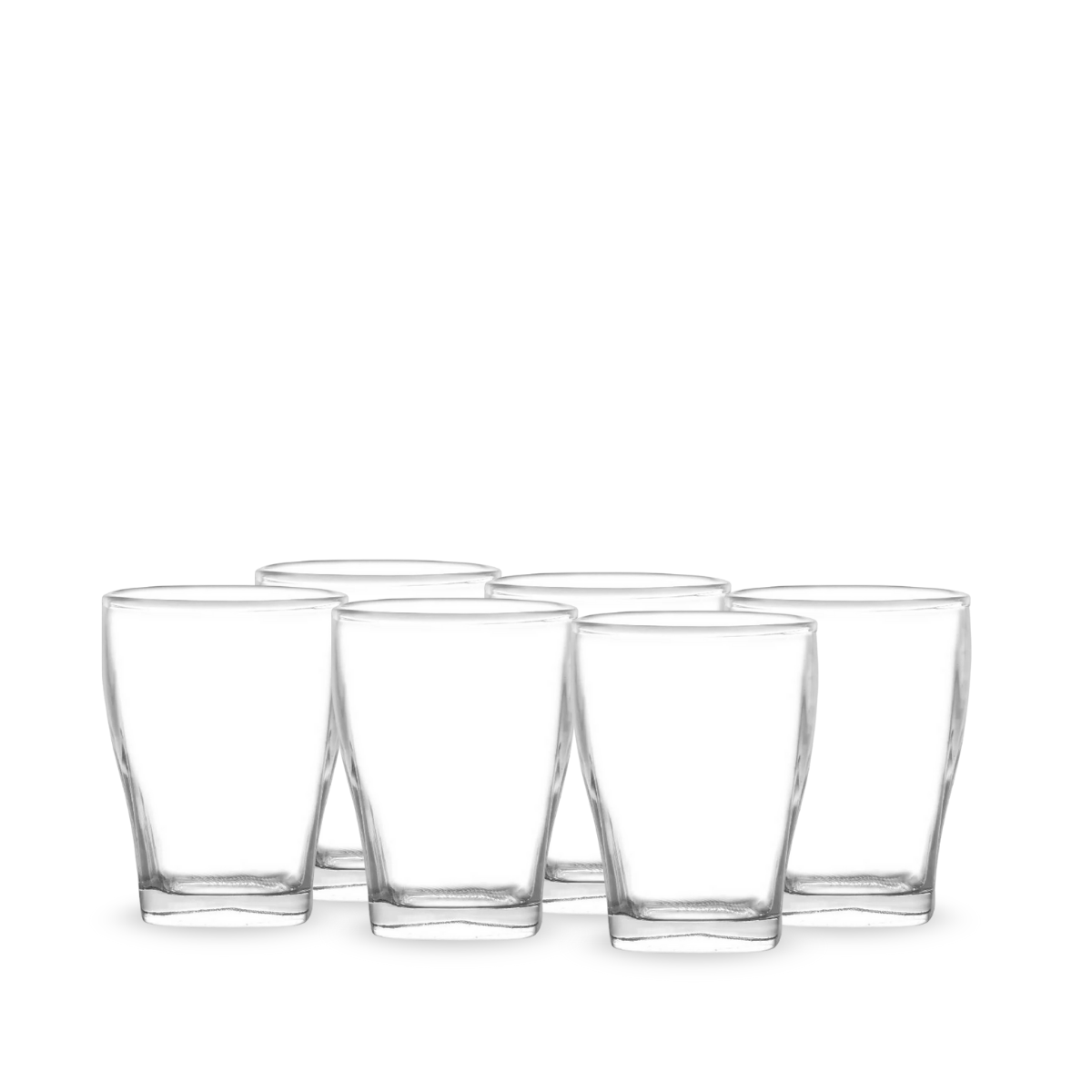 Verona – Juego de Vasos de Vidrio con Diseño Geométrico