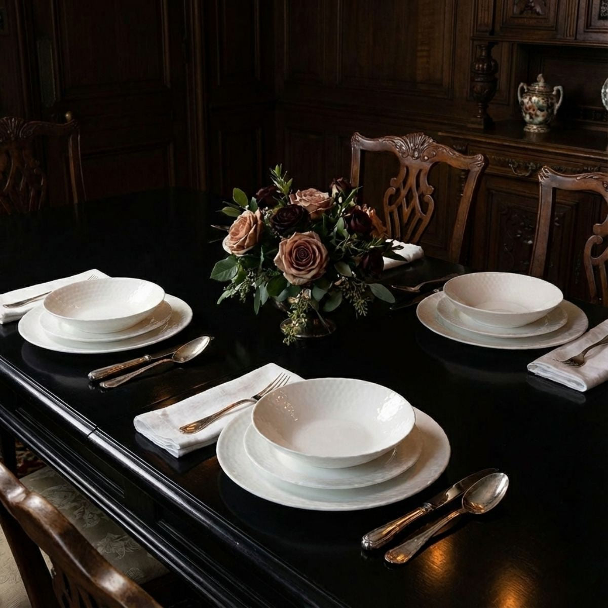 Pampille - Vajilla De Opal con Textura