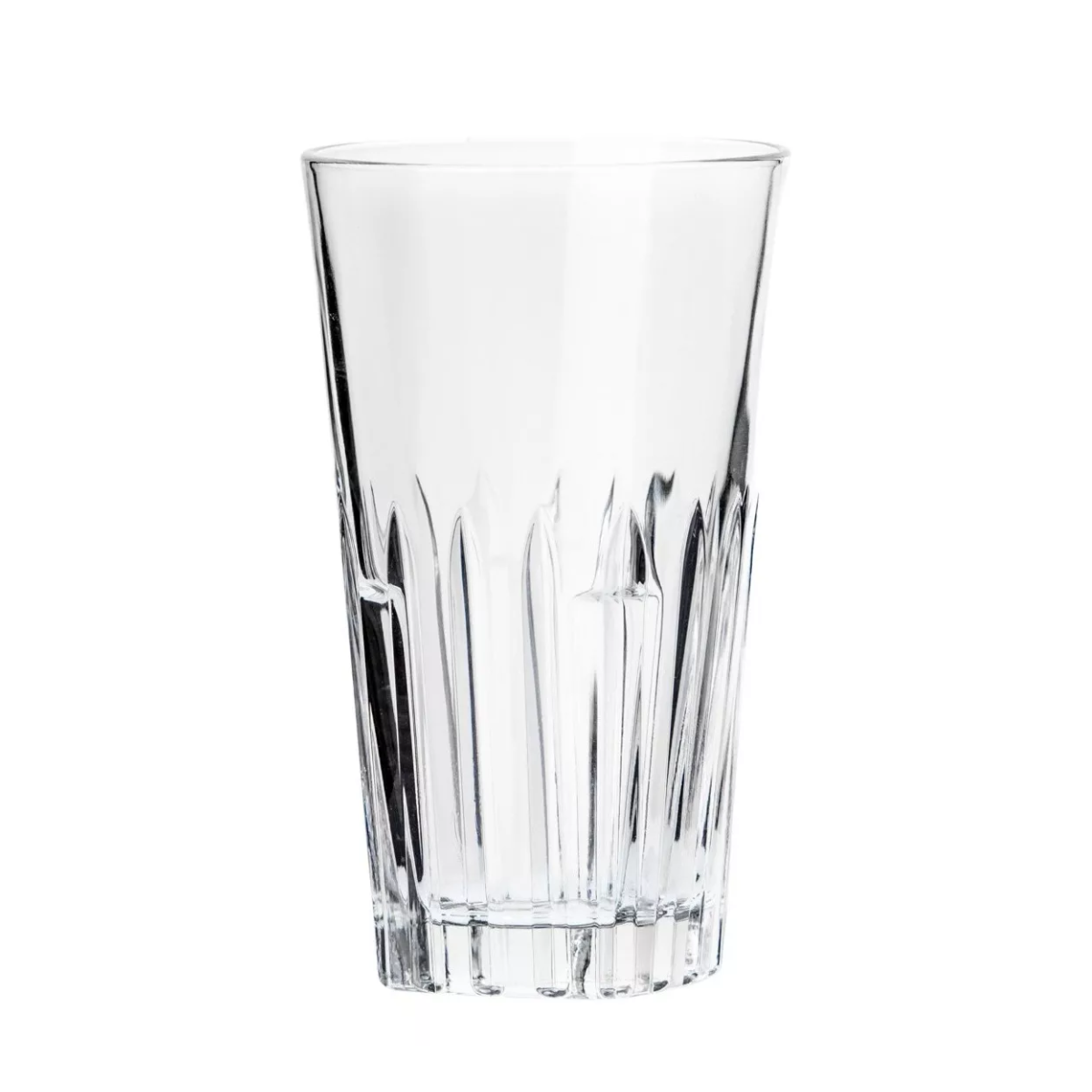 Stepback - Juego de 6 Vasos de Vidrio Tipo Cortado