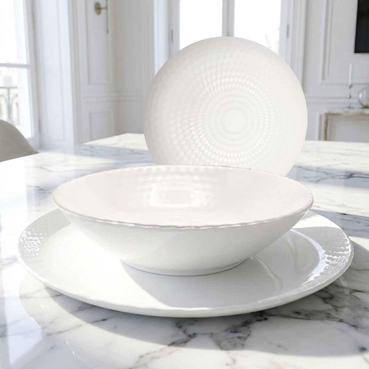 Pampille - Vajilla De Opal con Textura