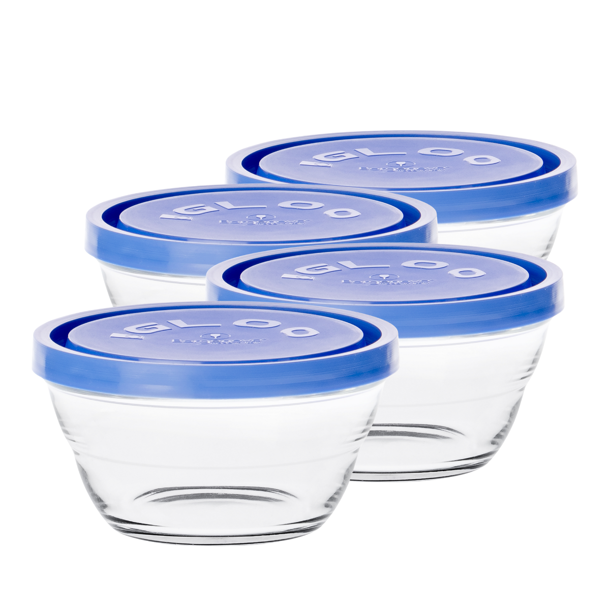 Lambada Igloo - Bowls De Vidrio Con Tapa