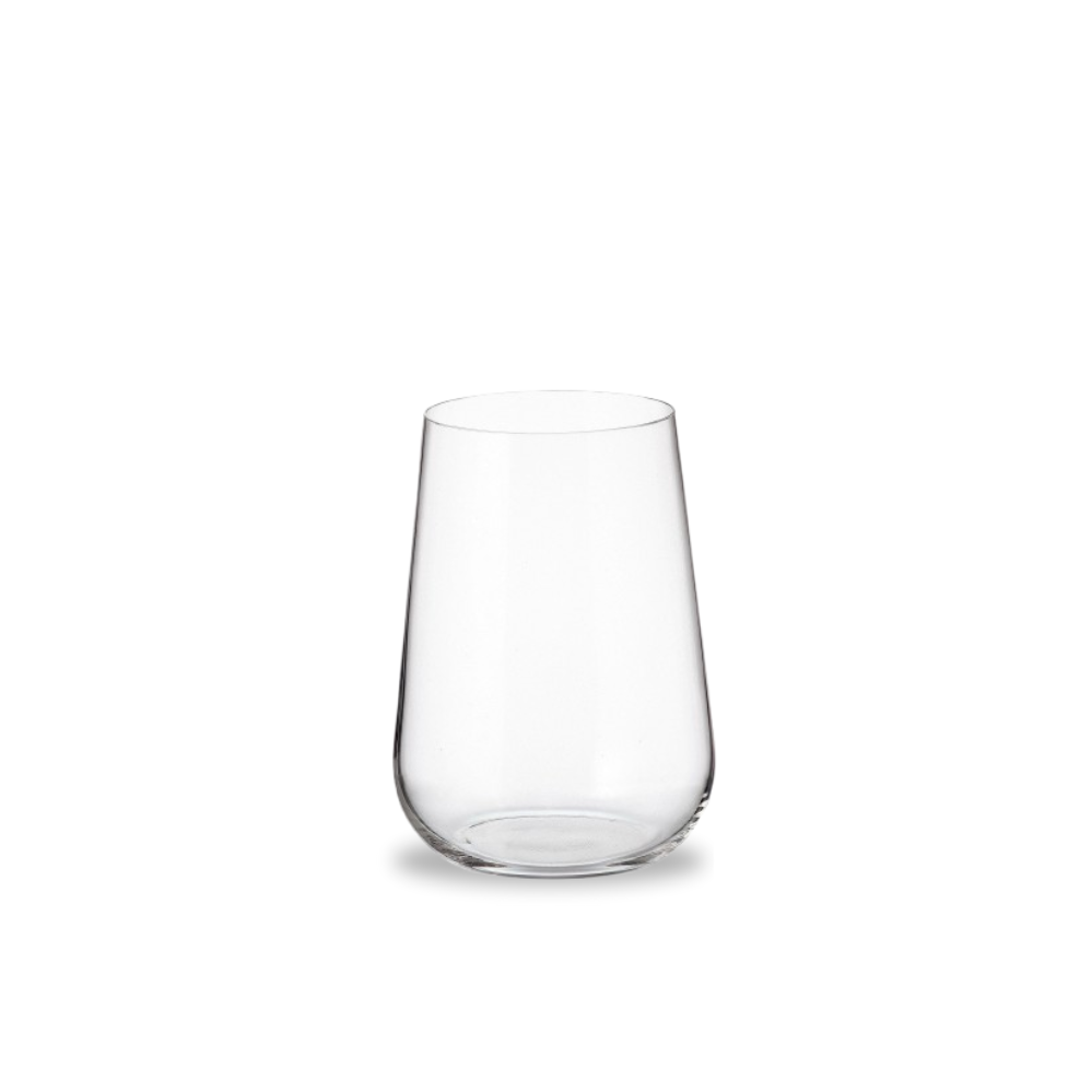 Ardea – Juego de 6 Vasos de Vidrio para Vino, Whisky y Cócteles