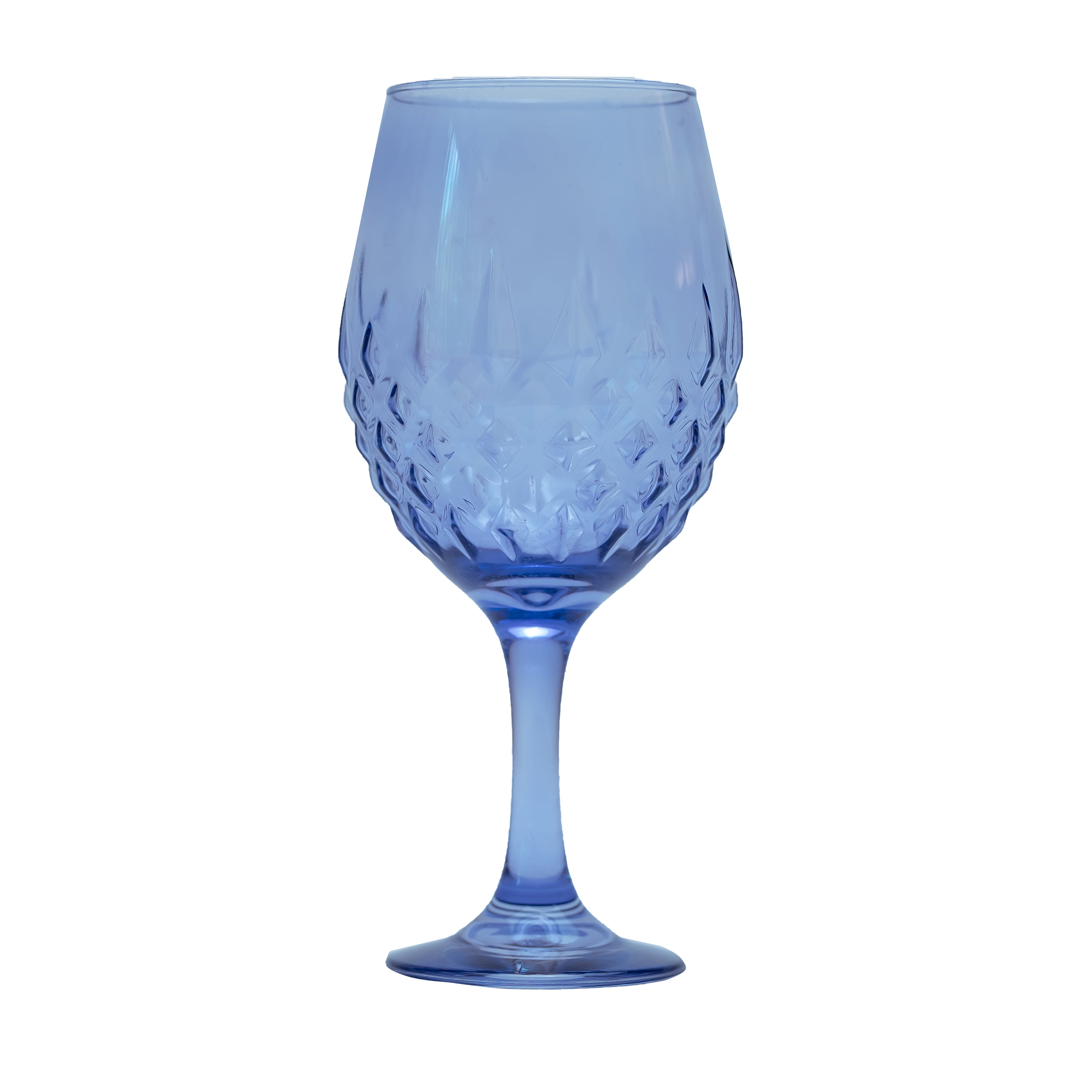 Gaudi Colors - Juego De 6 Copas De Vidrio Pintado 700 ml