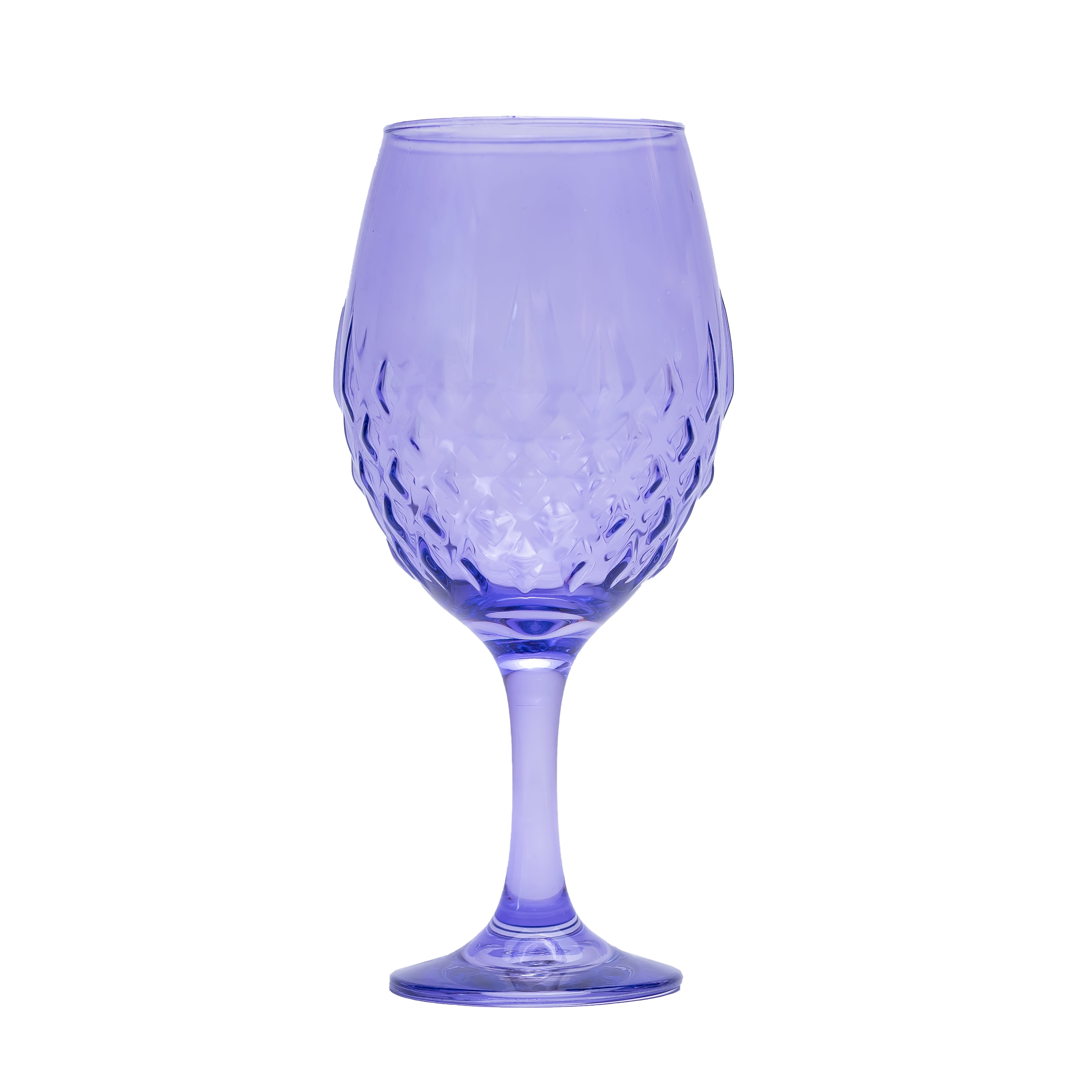 Gaudi Colors - Juego De 6 Copas De Vidrio Pintado 700 ml