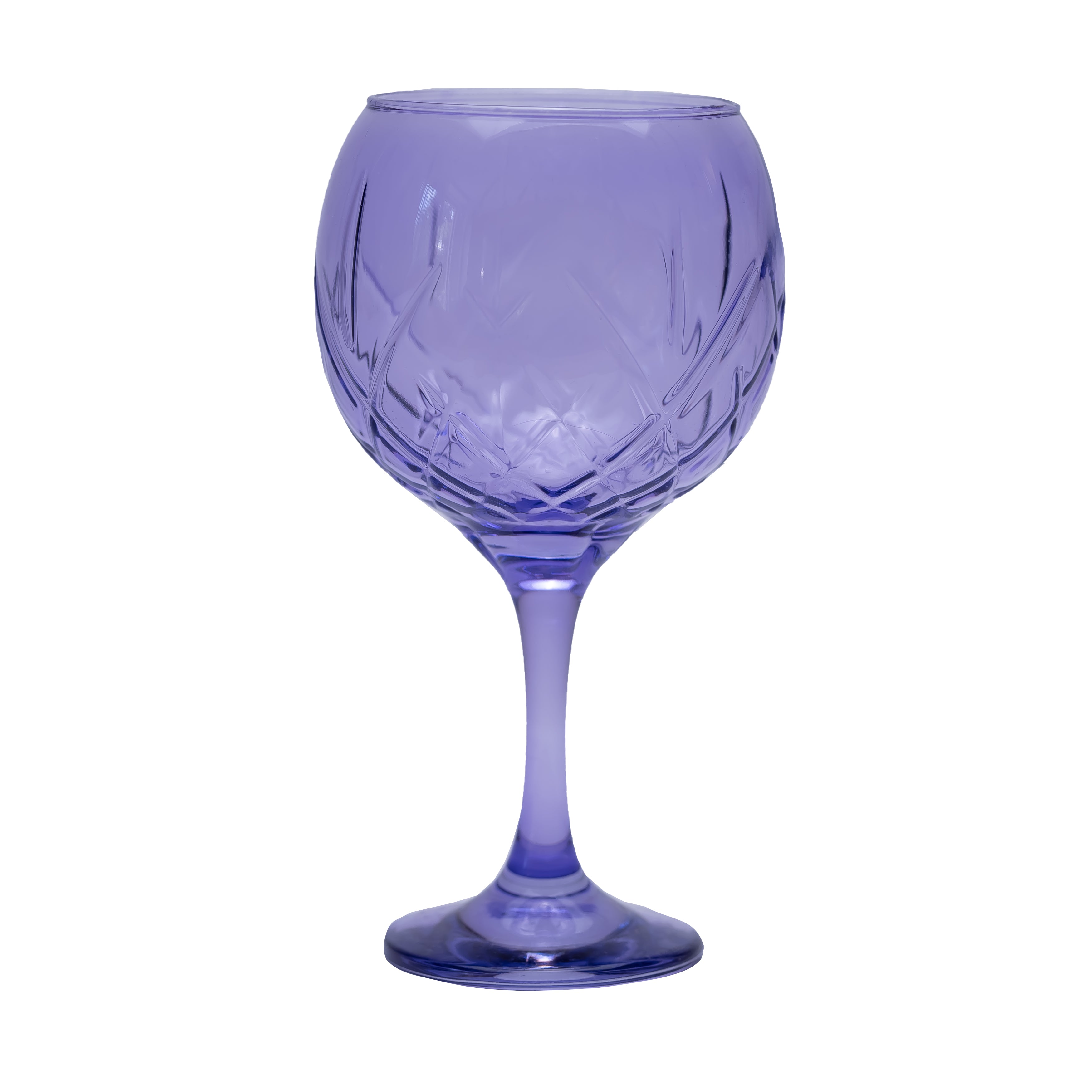 Rococo Colors - Juego De 6 Copas De Vidrio Pintado