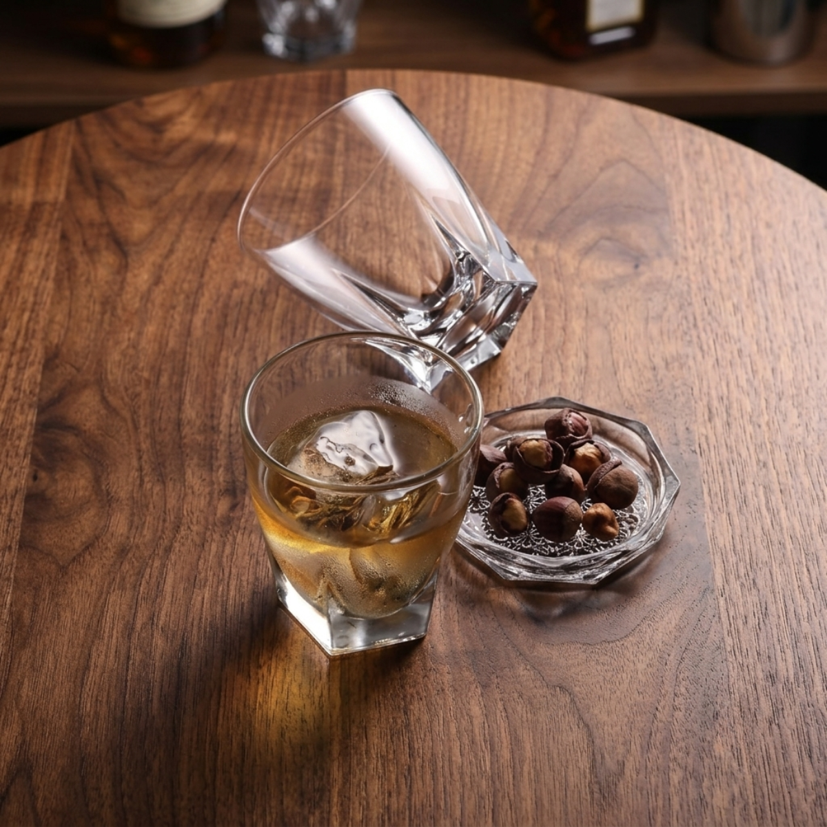 camelot tequileros de vidrio modernos para uso variado