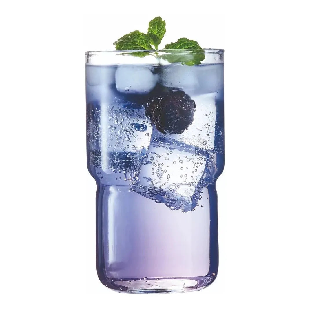 Funambule - Juego De 6 Vasos Apilables De Vidrio De 320 ml