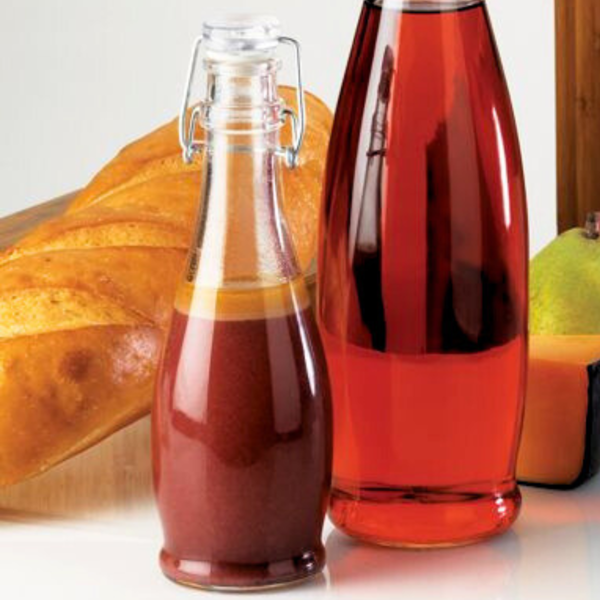 Indro - Botella 355 ml de Vidrio Hermética.