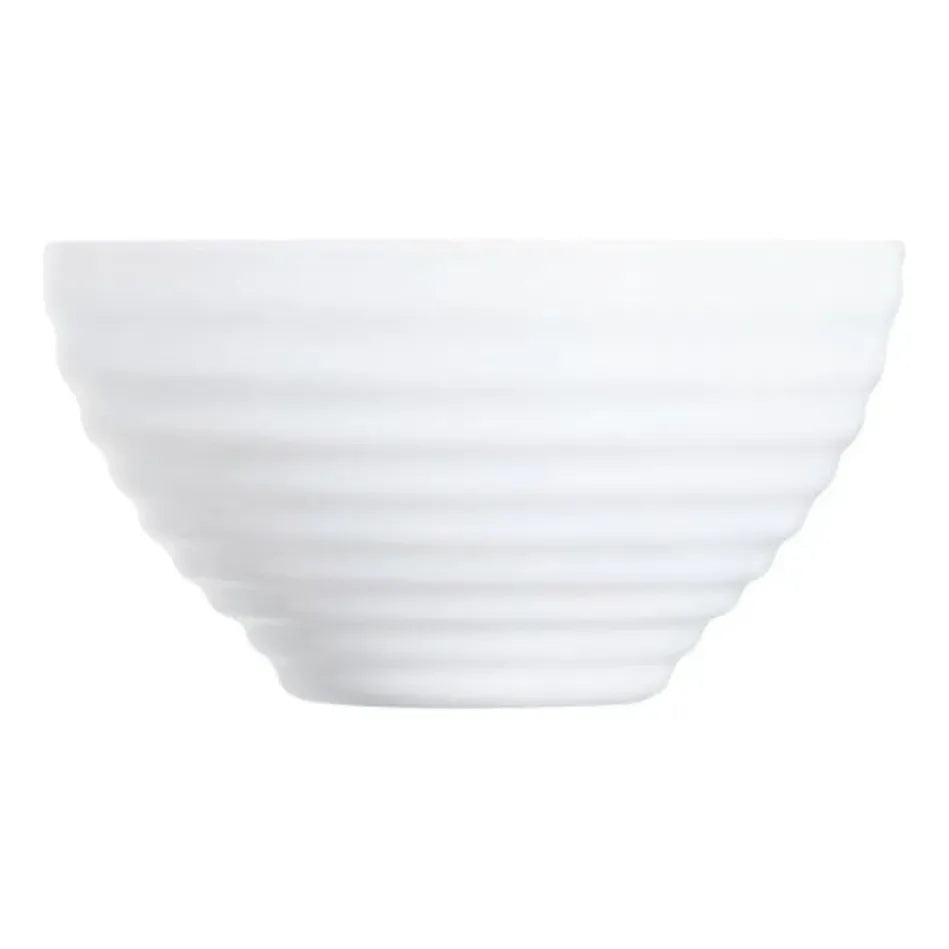Harena Juego 6 Bowls De Opal Tazón Blanco Para Cereal Cocina