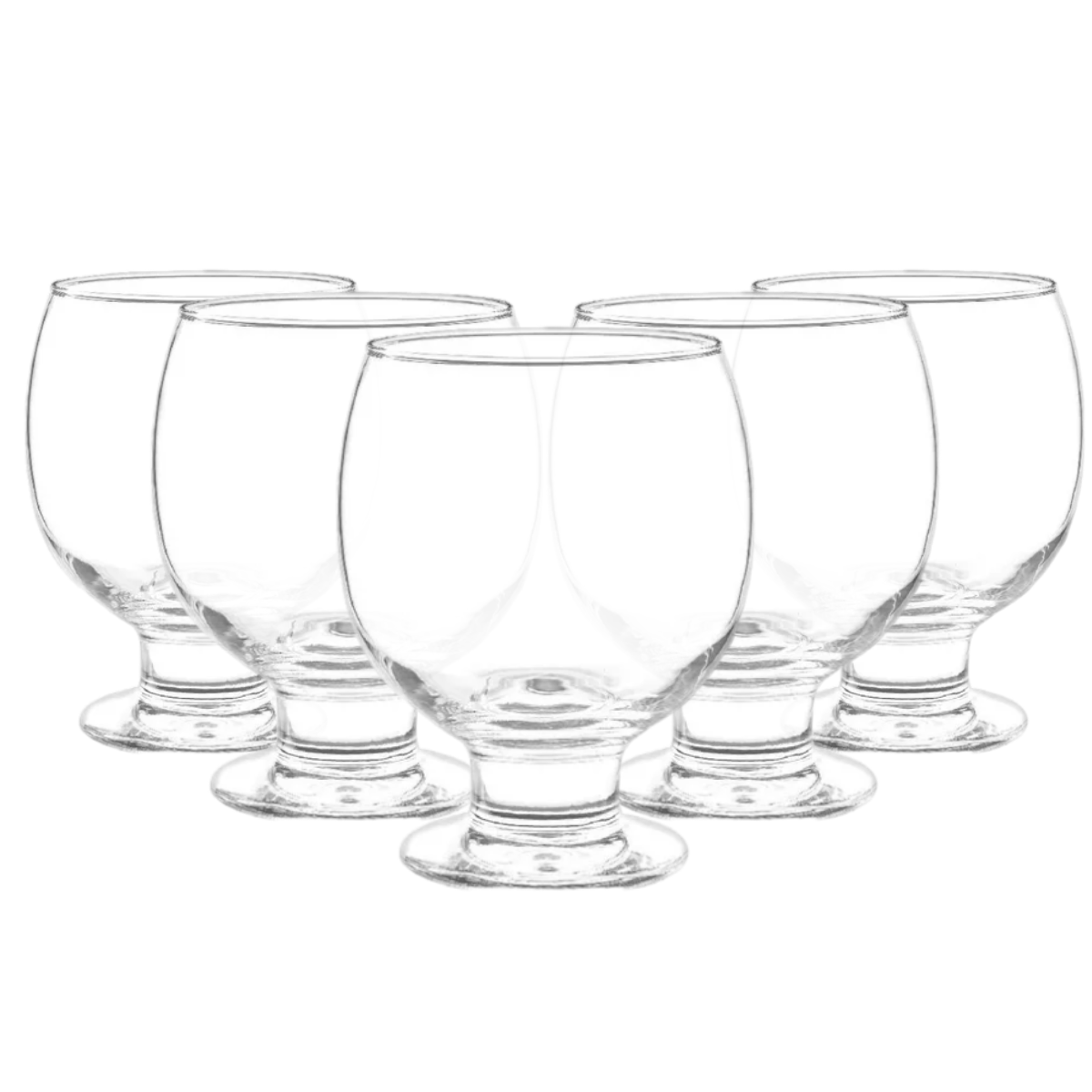 Premier - Juego De 6 Copas para Postre De Vidrio