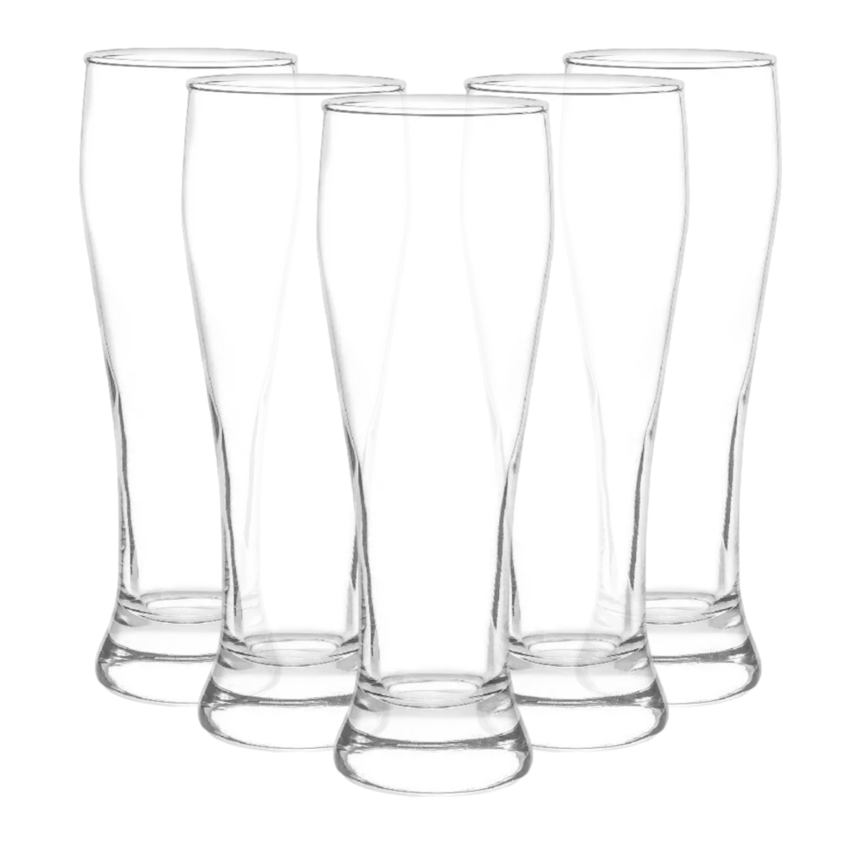 Berlin - Juego de 6 Vasos Cerveceros De Vidrio 566 Ml