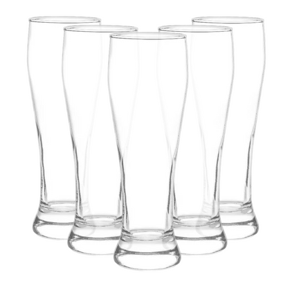 Berlin - Juego de 6 Vasos Cerveceros De Vidrio 566 Ml