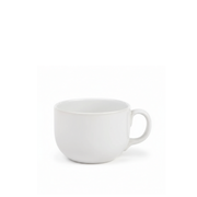 Taza Jumbo de Opal Blanco de 720 ml con diseño minimalista y acabado brillante.