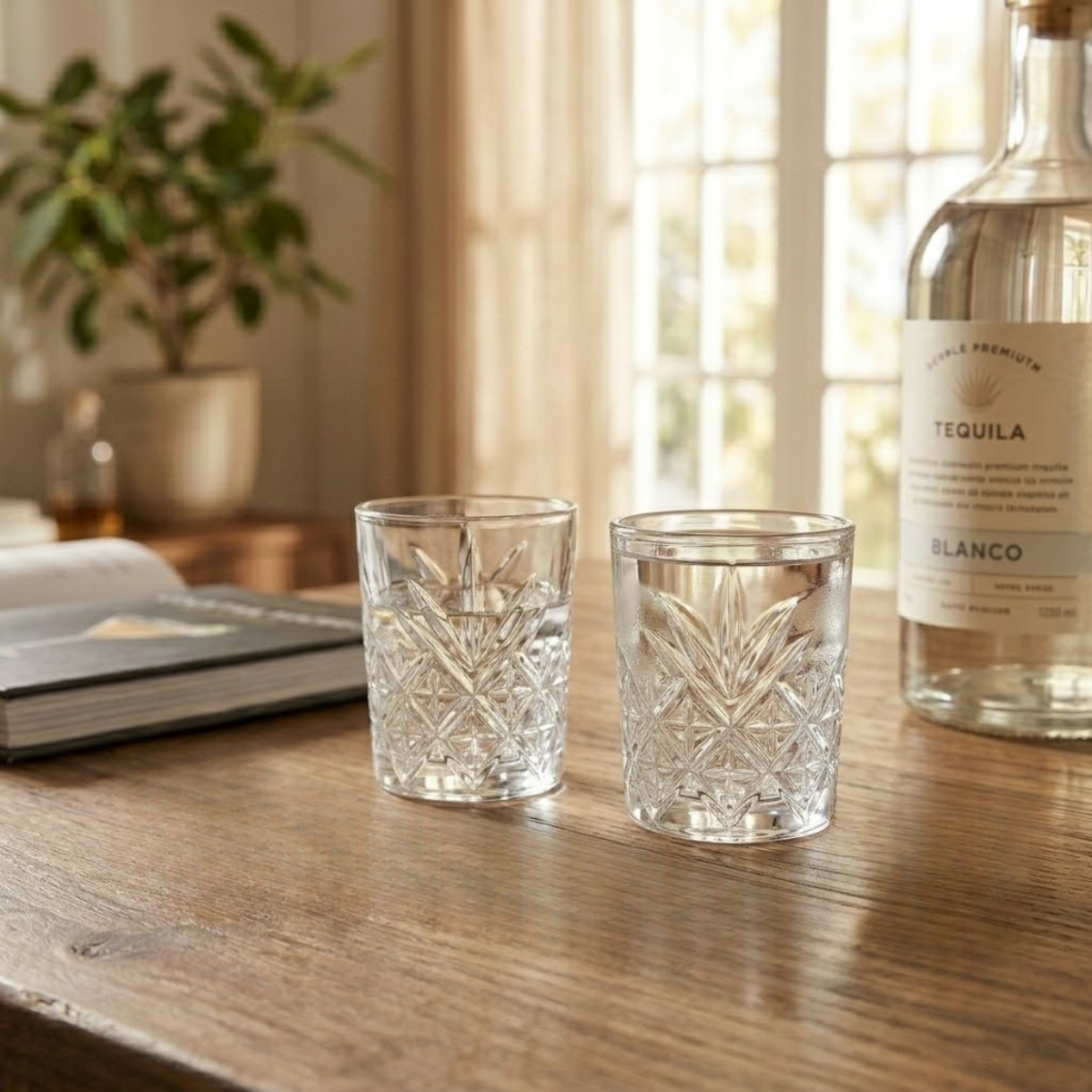 tequileros de 50 ml para uso en casa o eventos
