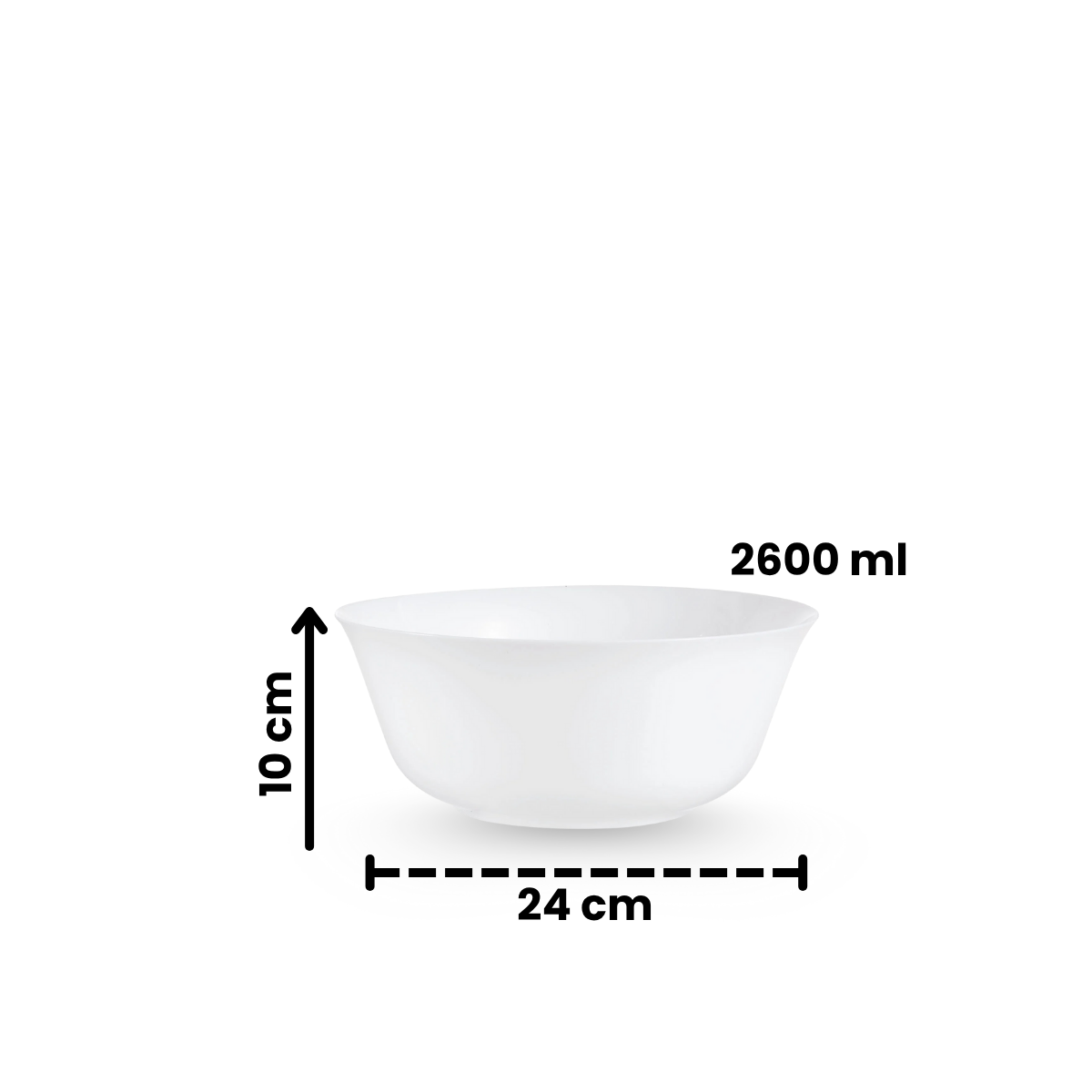 Everyday - Ensaladera de Opal 24 cm