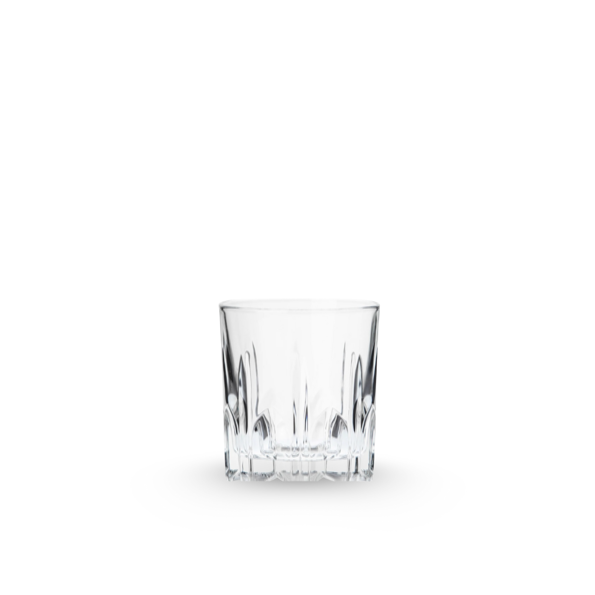 Excalibur – Juego de 6 Vasos de Vidrio Tallado Estilo Medieval
