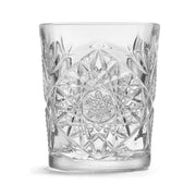 Vaso hosbtar de 355 ml de vidrio tipo cortado marca libbey