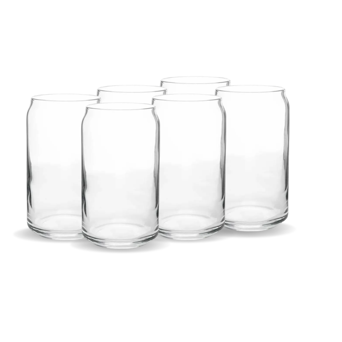 Can - Juego de Vasos de Vidrio Lata 475 ml