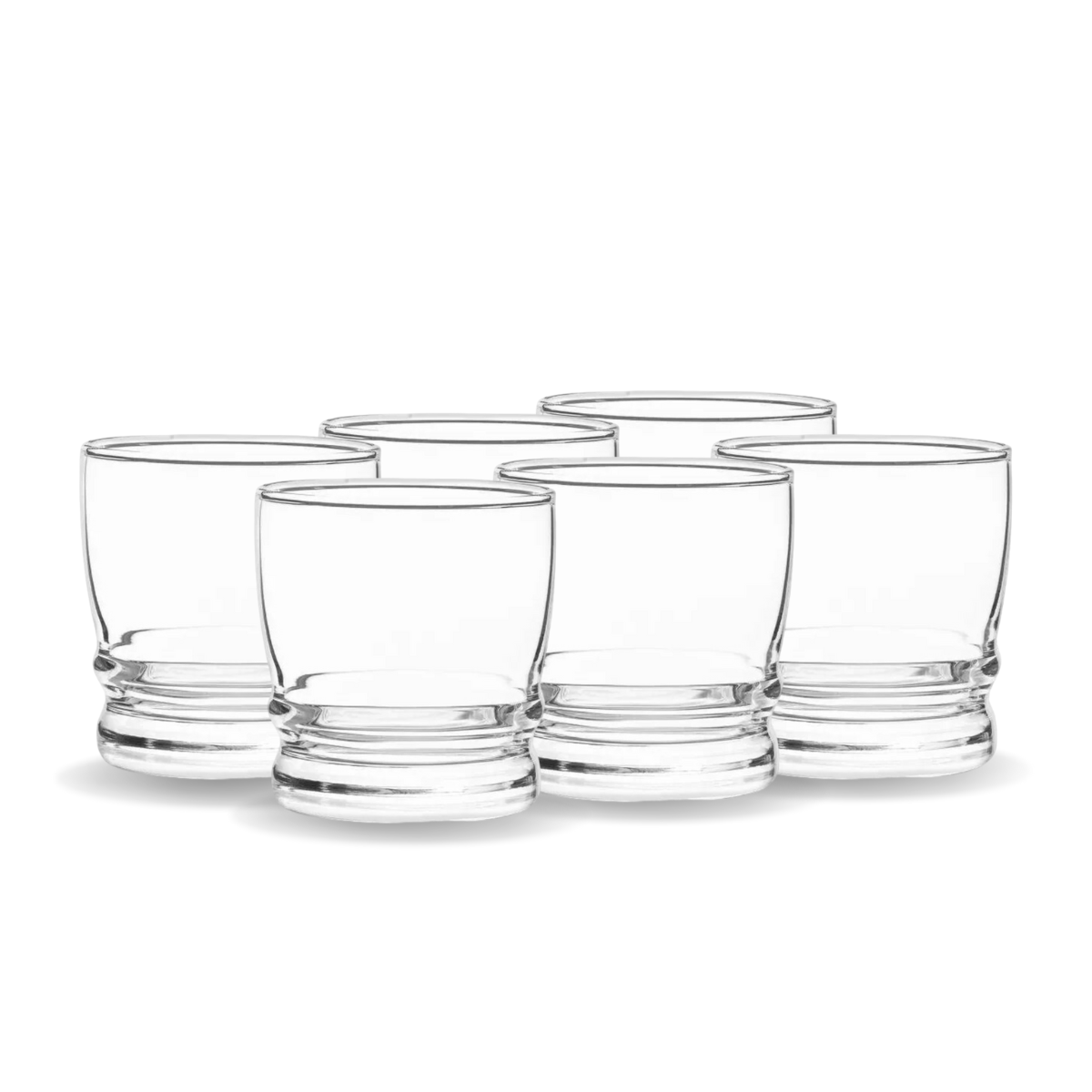 Madeiras - Juego De Vasos De Vidrio De 300 Ml.