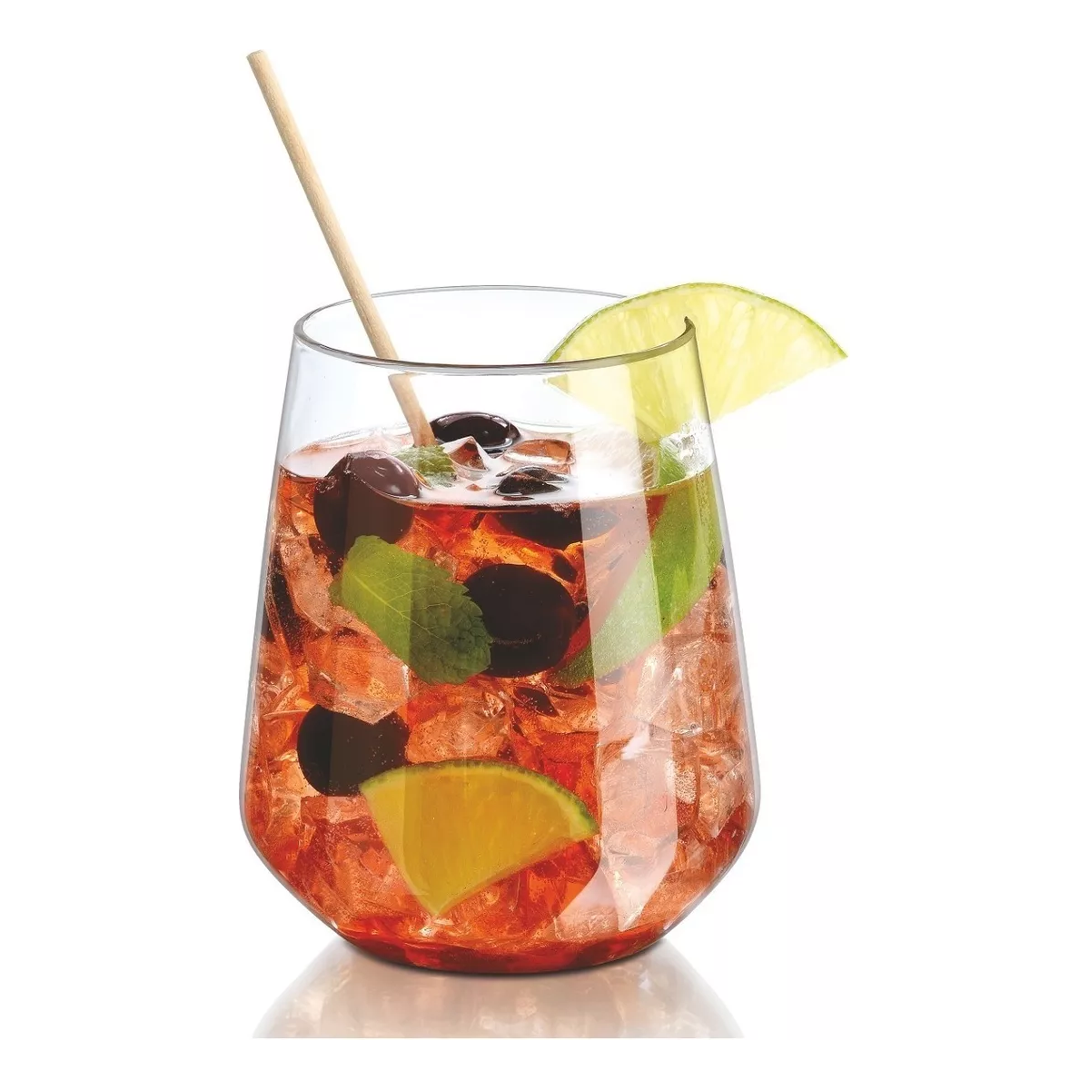 Contea Stemless - Juego De Vasos De Vidrio