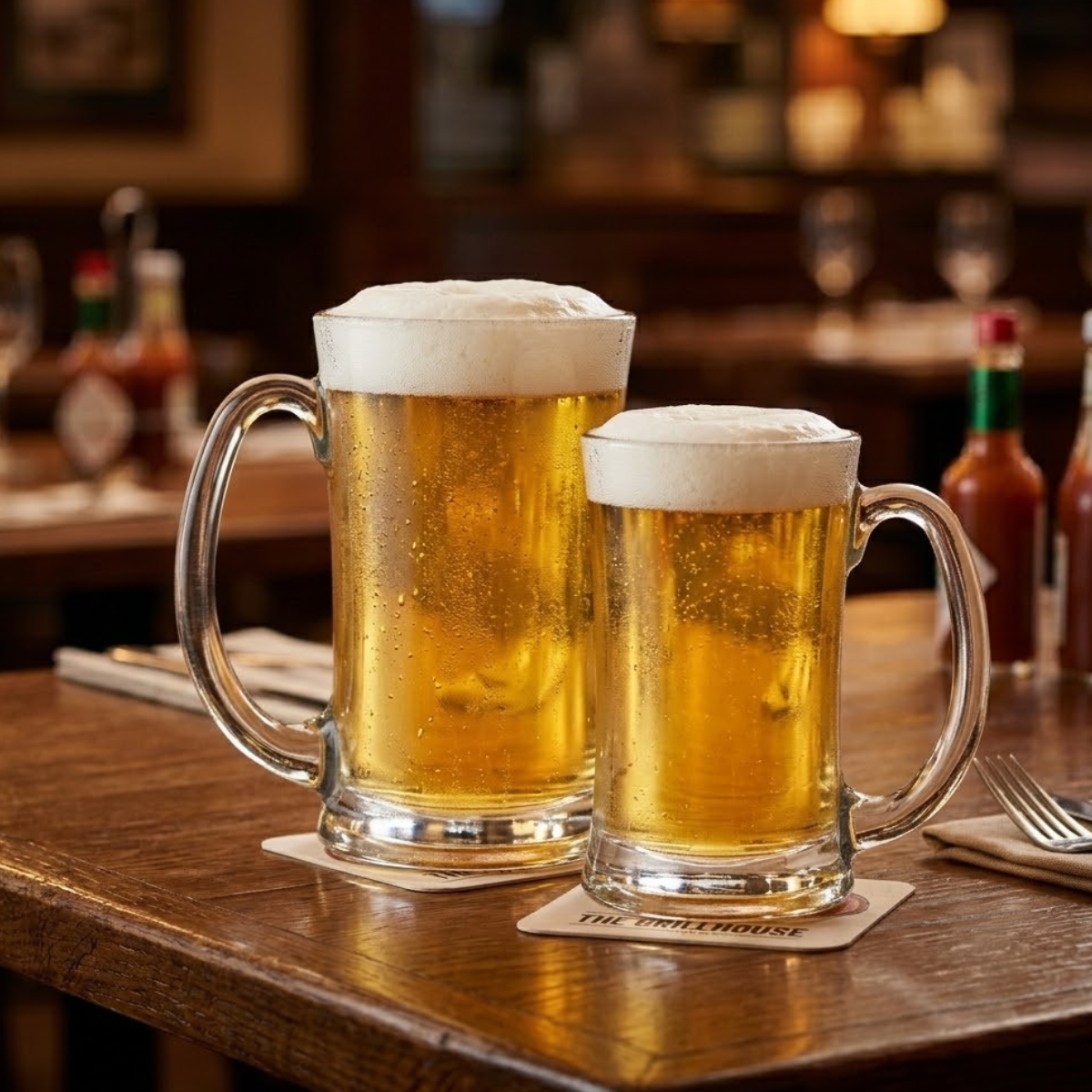 tarros de vidrio para cerveza fria uso rudo diario en bares restaurantes malt de varias capacidades
