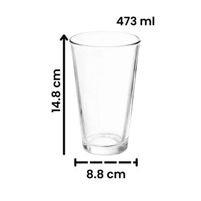 Cavana - Juego 12 Vasos Vidrio 473 Ml