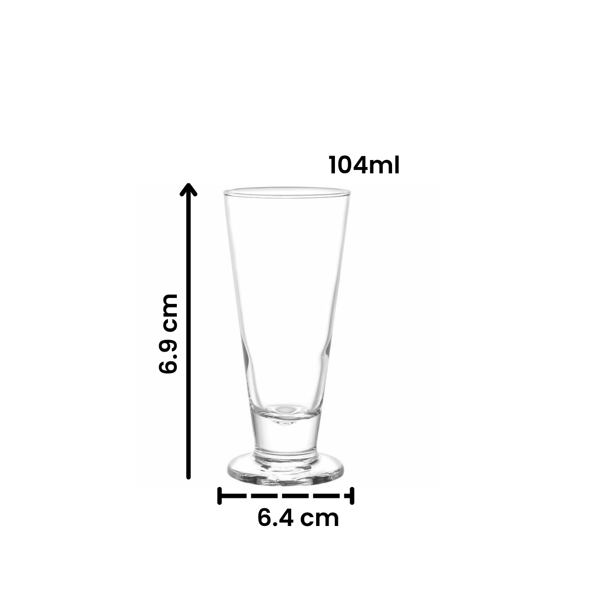 Lexington - Juego De 12 Vasos Cerveceros De Vidrio