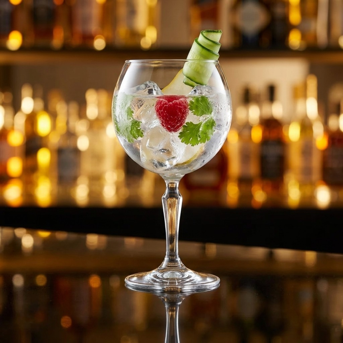 Monti copa de vidrio estilo globo para cocteles o bares